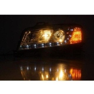 Faros delanteros LED para Fiat Stilo Cromados