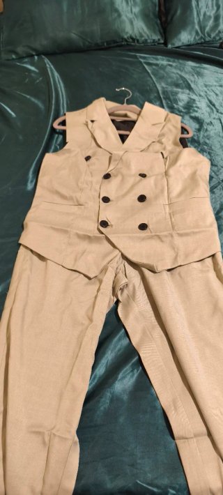 Conjunto ejecutivo verde grisáceo