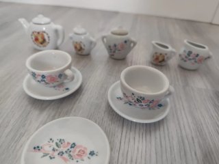 Juego de tacitas de porcelana