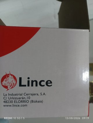 Cerradura Lince 5125 A-8 Derecha