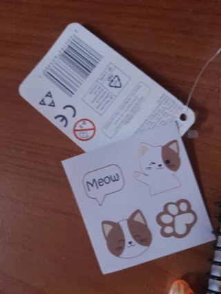 Set portamonete e cancelleria gatto