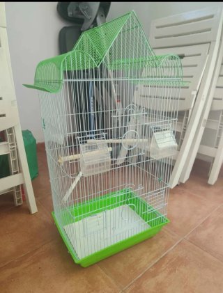 Jaula grande para pájaros