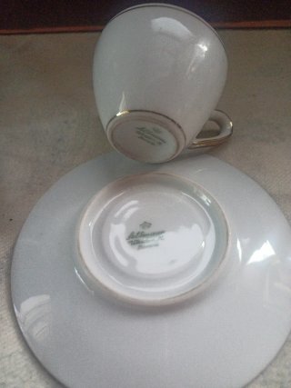 Tazzina e piattino Bavaria vintage
