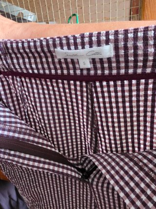 Conjunto mujer rosa y marrón