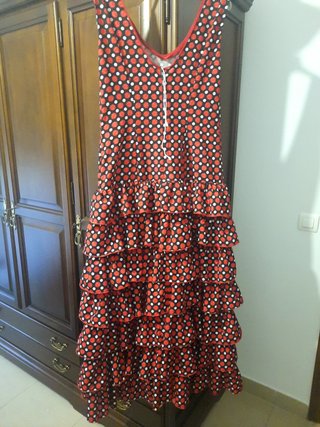 Traje Flamenca Mujer Talla 44/42 con chaqueta