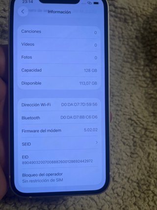 iPhone 13 mini 128GB Blanco