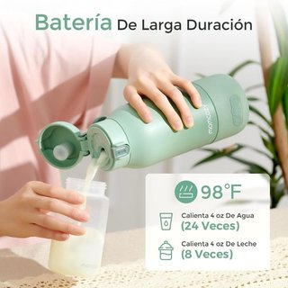 Calienta biberones portátil 500 ml Momcozy NUEVO