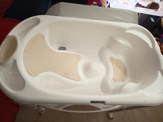 Bañera cambiador bebé
