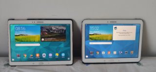 Lote 2 Tablets Tab 4 y Tab 10 Samsung Blancas