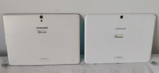 Lote 2 Tablets Tab 4 y Tab 10 Samsung Blancas