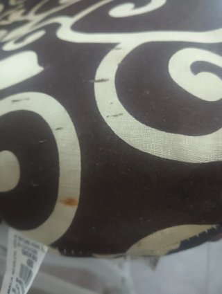 Cojin estampado.