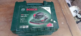 Lijadora Bosch PSM 100 A 100W con maletín