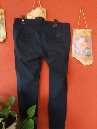 Pantalone uomo blu