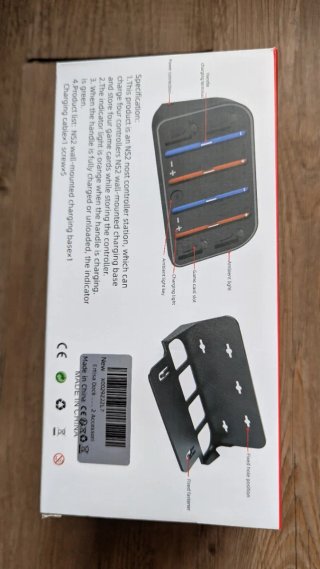 Prec. Base de Carga Joy Con hotizontal Switch 2