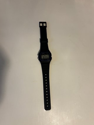 Reloj Casio F-91W Digital Vintage Negro