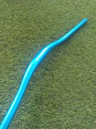 Manillar Aluminio MTB Bicicleta 780mm Azul