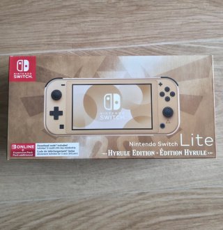 Nintendo Switch Lite Edición Hyrule (NUEVA).