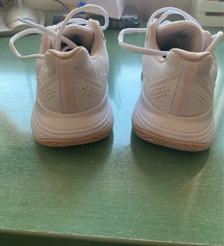 Zapatillas Adidas Running Mujer Blancas Rosas