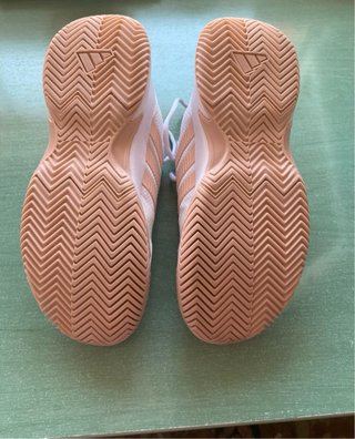 Zapatillas Adidas Running Mujer Blancas Rosas
