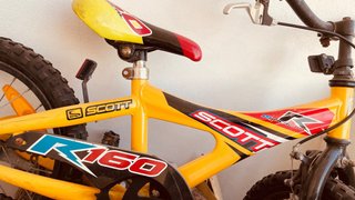 Bicicleta Infantil Scott R160 Amarilla