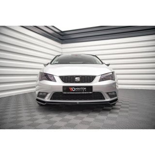 Añadido delantero para Seat Leon MK3 V2 Negro bril
