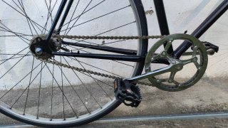 Bicicleta lista para circular