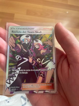 Carta Pokémon Recluta del Team Skull 149/149