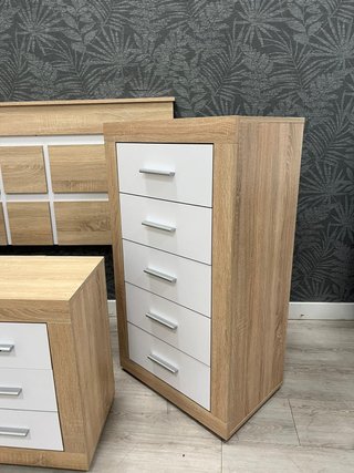 DORMITORIO EN COLORES CAMBRIAN BLANCO NUEVO