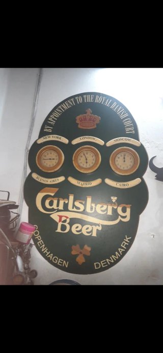 Cartel Carlsberg Beer Coleccionismo