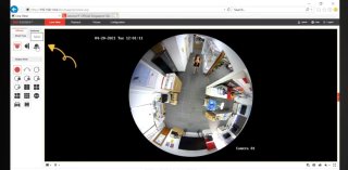 Cámara Hikvision 360º