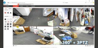 Cámara Hikvision 360º