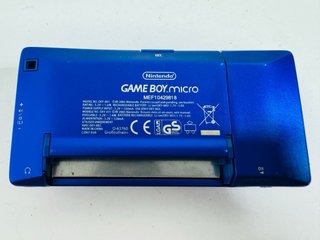 Nintendo Game Boy Micro Azul Cobalto