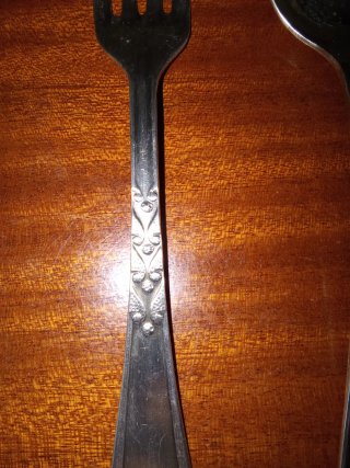6 Tenedores y 6 Cucharas Alpaca 40