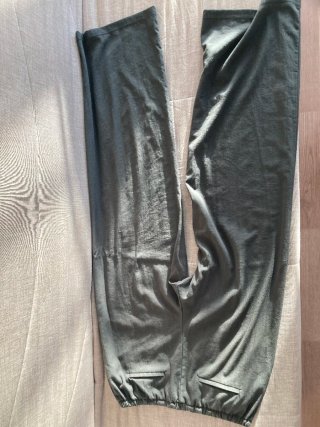 Pantalones Mango Lino Verde Caqui