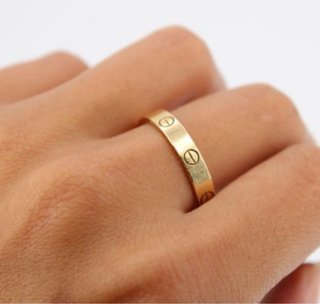 Anillo Cartier Love Oro