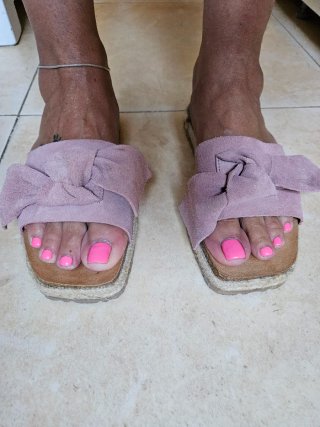 Sandalias Yokono Rosa Mujer piel