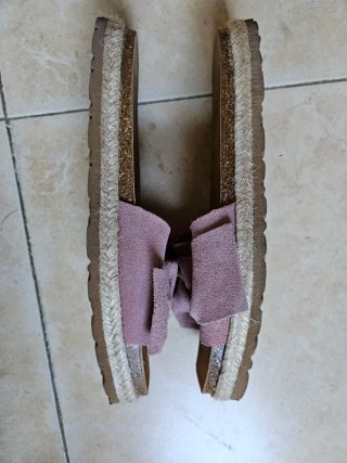 Sandalias Yokono Rosa Mujer piel