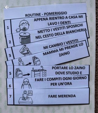Routine giornaliere in CAA