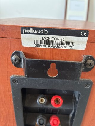 Altavoces Polk Audio Monitor 30