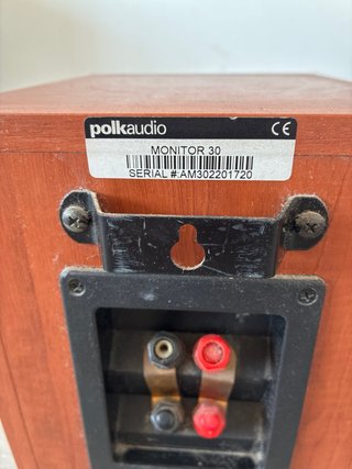 Altavoces Polk Audio Monitor 30