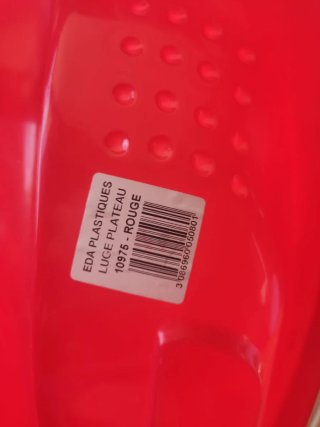 Trineo rojo para nieve decathlon