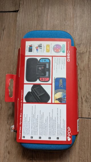 Funda Viaje PDP Zelda Hyrule Azul Switch