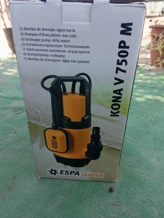 Bomba de agua sucia ESPA KONA V 750P M
