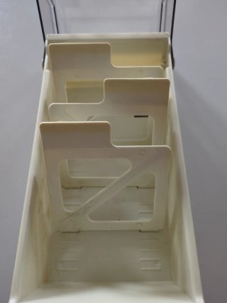 Caja de diskettes con llave