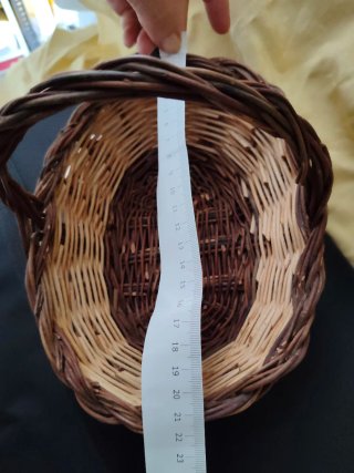 Cesto vimini artigianale