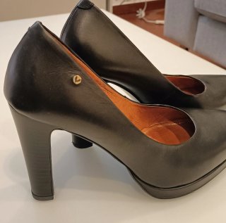 Zapatos tacón y plataforma Martinelli Talla38.Piel
