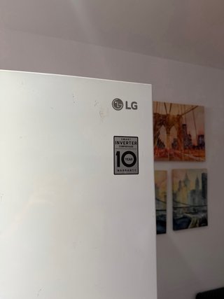 Nevera LG No Frost Smart Inverter – Combi – Blanco