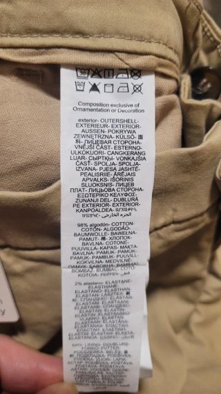 Pantalones Chinos Springfield Talla 40 Beige