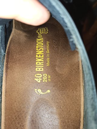 Birkenstock Neri Uomo Pelle