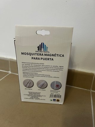 Mosquitera Magnética Puerta 90x210cm